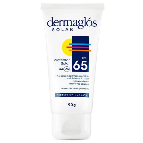 Dermaglós Solar protector solar FPS 65 total x 90 ml